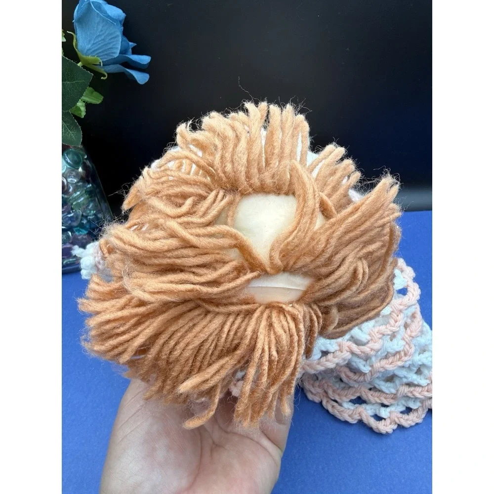 Vintage Strawberry‎ Shortcake Doll Toy Crochet Hand Knitted 12